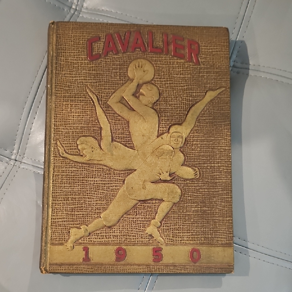 Vintage Cavalier 1950 Yearbook
